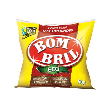 LÃ DE AÇO BOMBRIL C/4UN