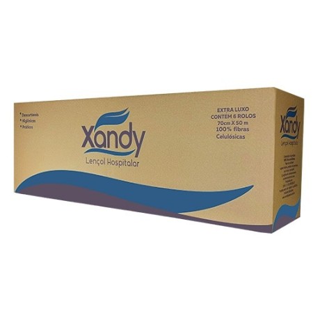 LENÇOL HOSPITALAR Extra Luxo 70X50 C/6 - XANDY