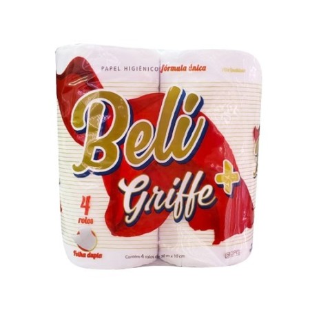 PAPEL HIG. BELI GRIFFE + BR I - 4 X 30 M - FL DUPLA