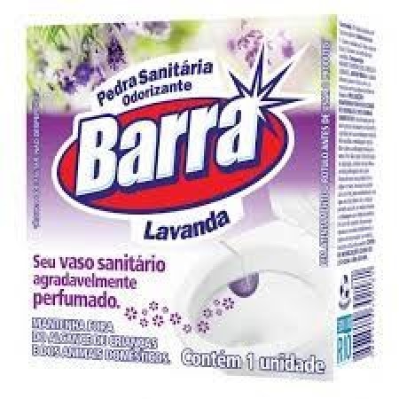 PEDRA SANITARIA ODORIZ BARRA 1/2 LUA LAVANDA