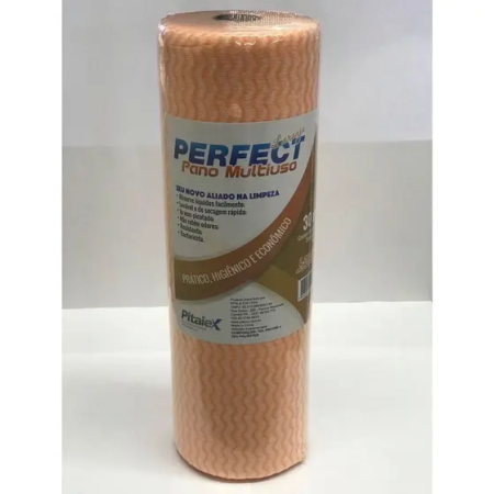 PERFECT PANO MINI LARANJA 30X30MTS - 380065 - PANO PARA LIMPEZA
