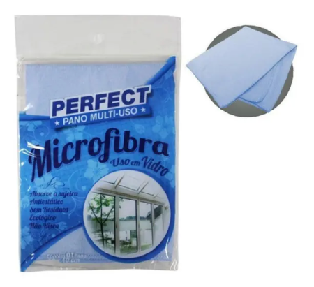 PERFECT PANO MICROFIBRA VIDRO 40X40 - 380073 - PANO PARA LIMPEZA