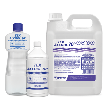 TEX ALCOOL TRADICIONAL DESINFETANTE BB 5L