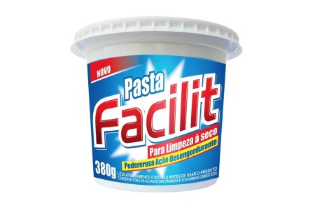 PASTA BRANCA FACILIT 380G Limpeza à Seco - Pote 380g
