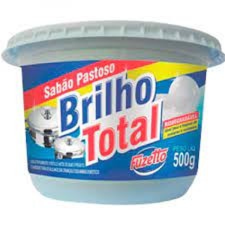 SABAO PASTOSO BRILHO TOTAL FUZETTO 500G (POTE)